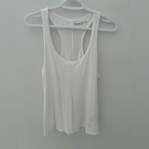 Abercrombie & Finch White Tank Top